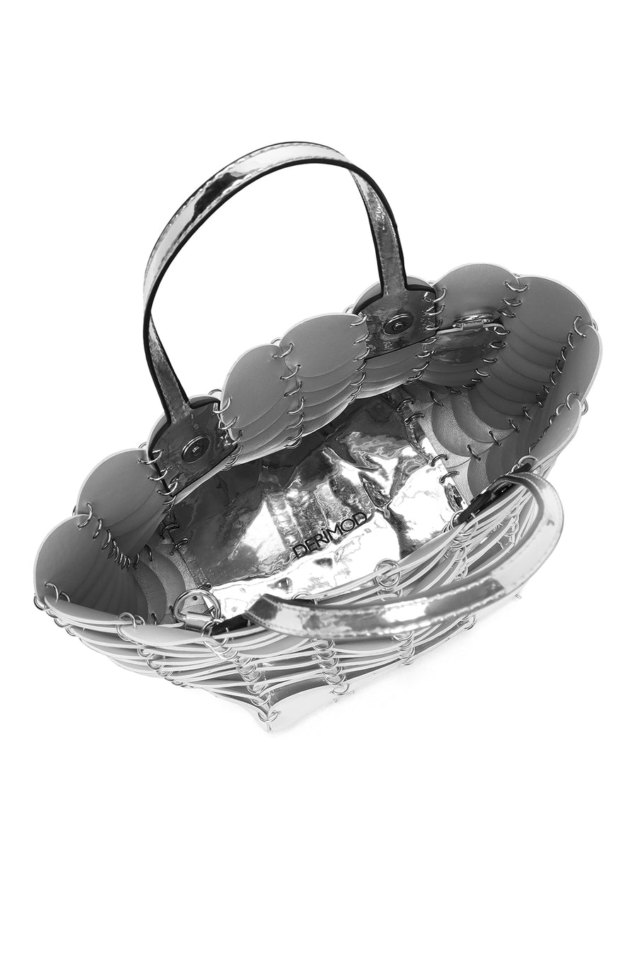 Women's Silver Mini Handbag