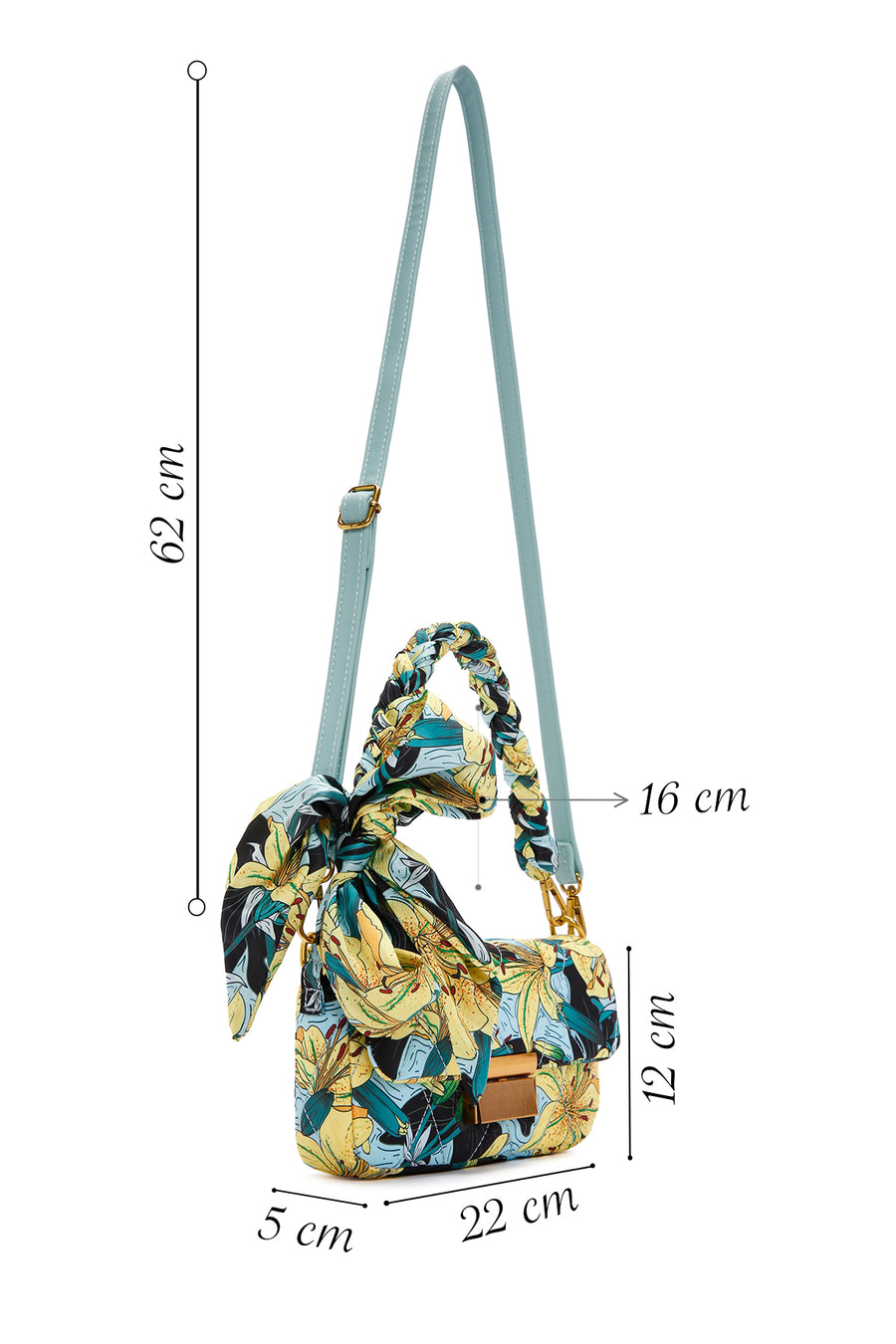 Women's Yellow Long Strap Shoulder Bag