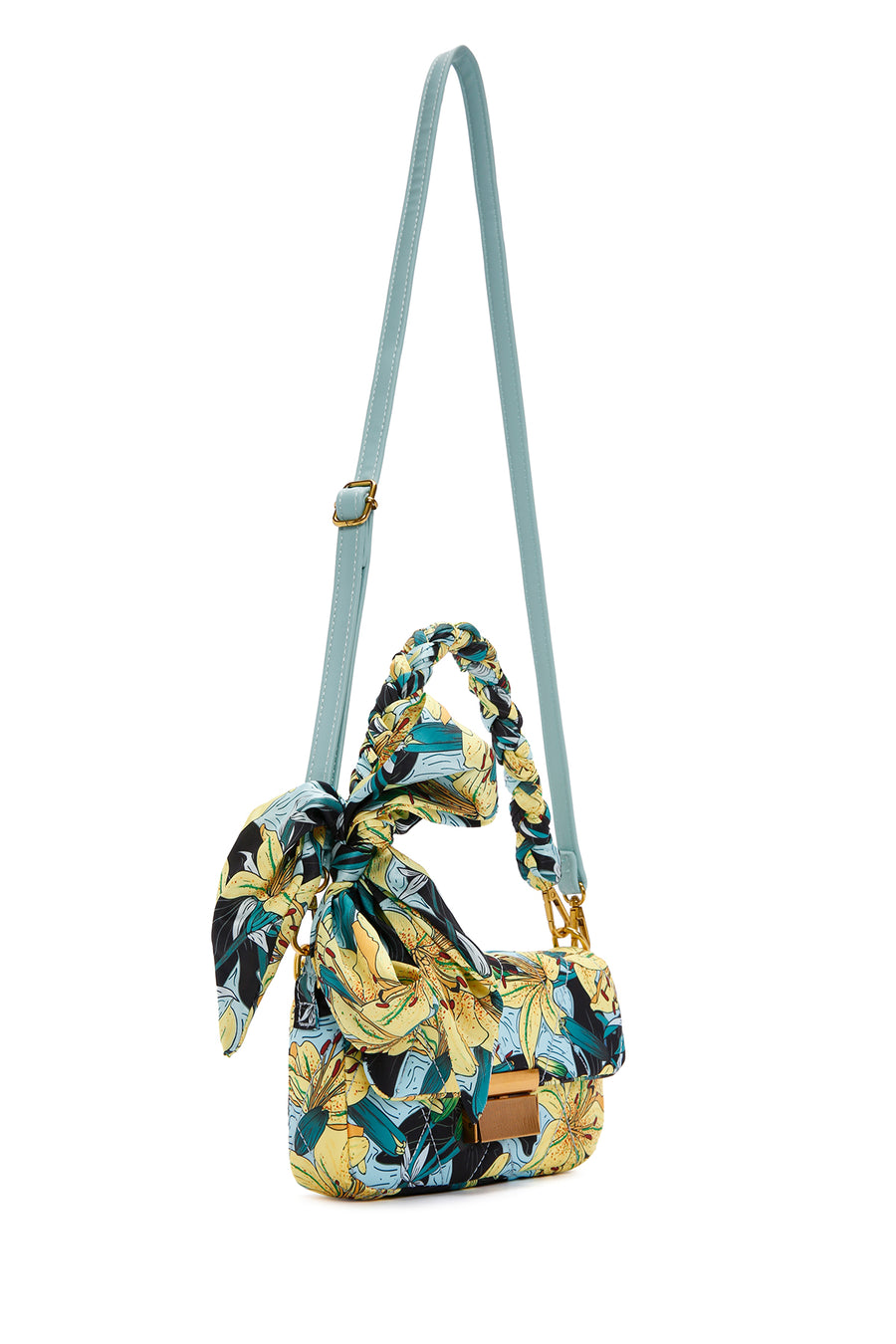 Women's Yellow Long Strap Shoulder Bag