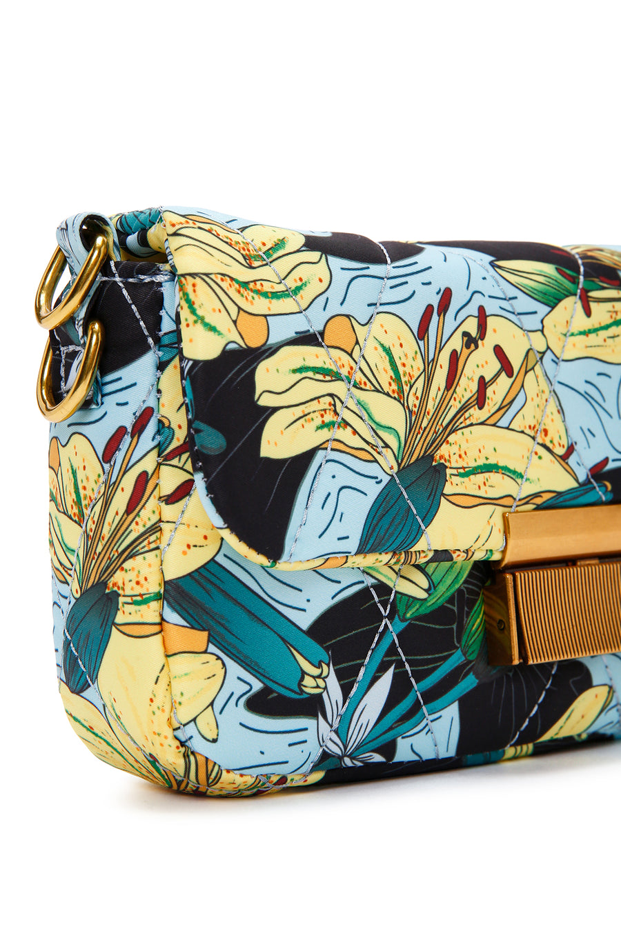 Women's Yellow Long Strap Shoulder Bag