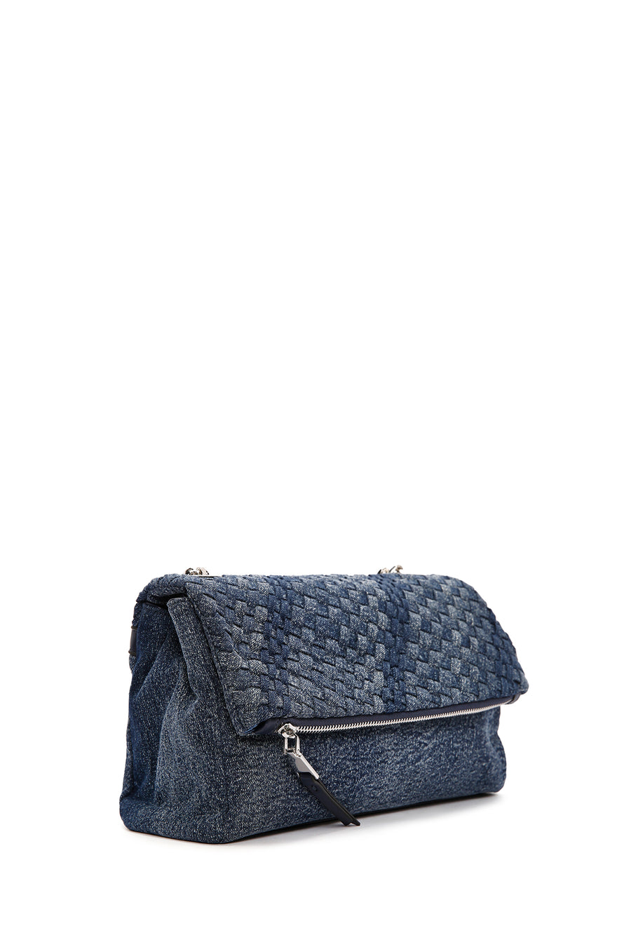 Women's Blue Long Strap Shoulder Bag