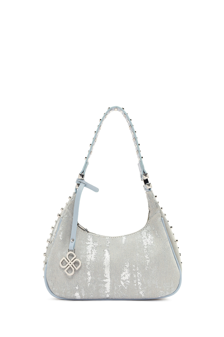 Women's Gray Fabric Shoulder Bag 24SBD24956F | Derimod