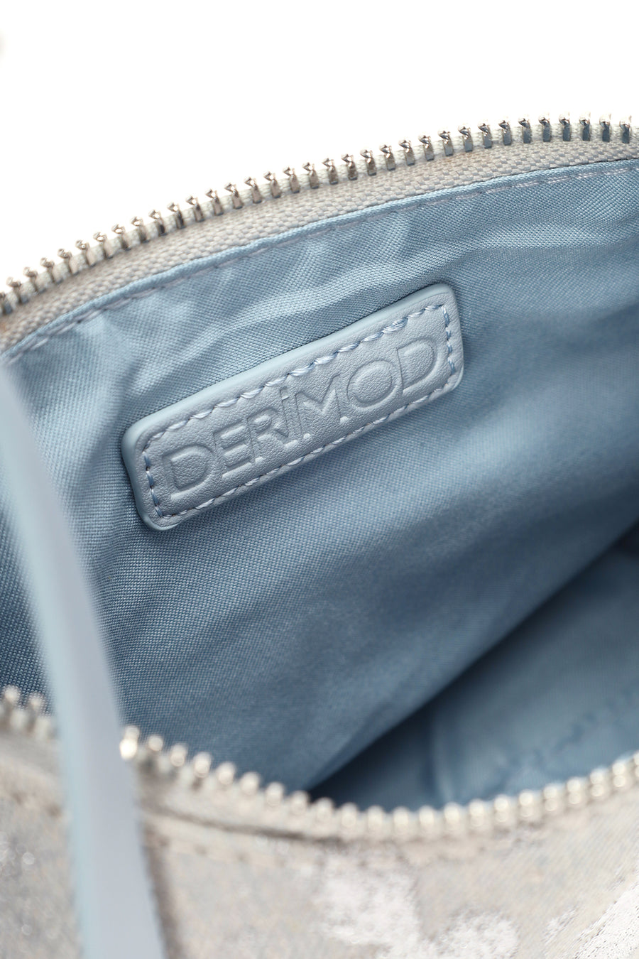 Women's Gray Fabric Shoulder Bag