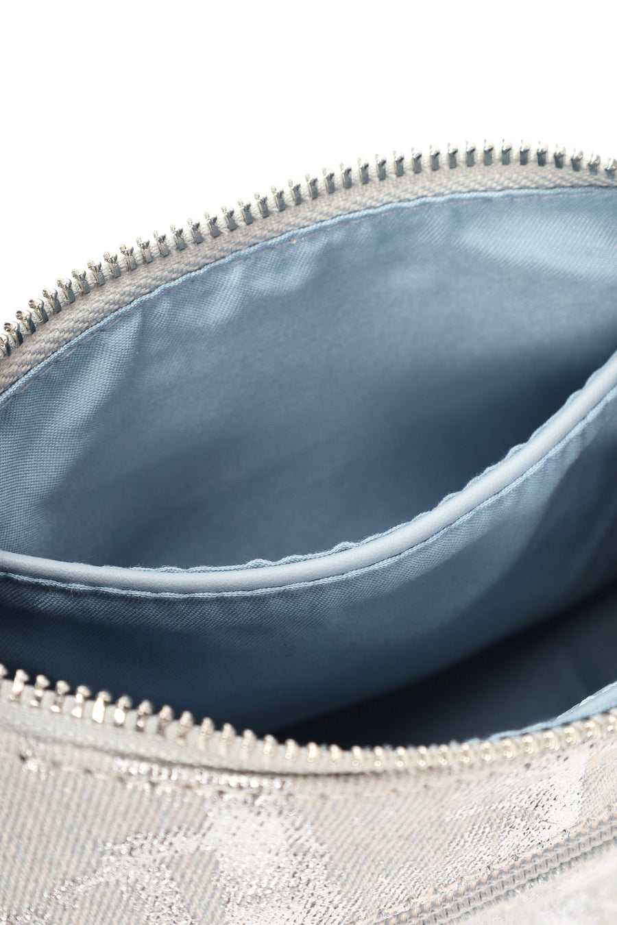 Women's Gray Fabric Shoulder Bag