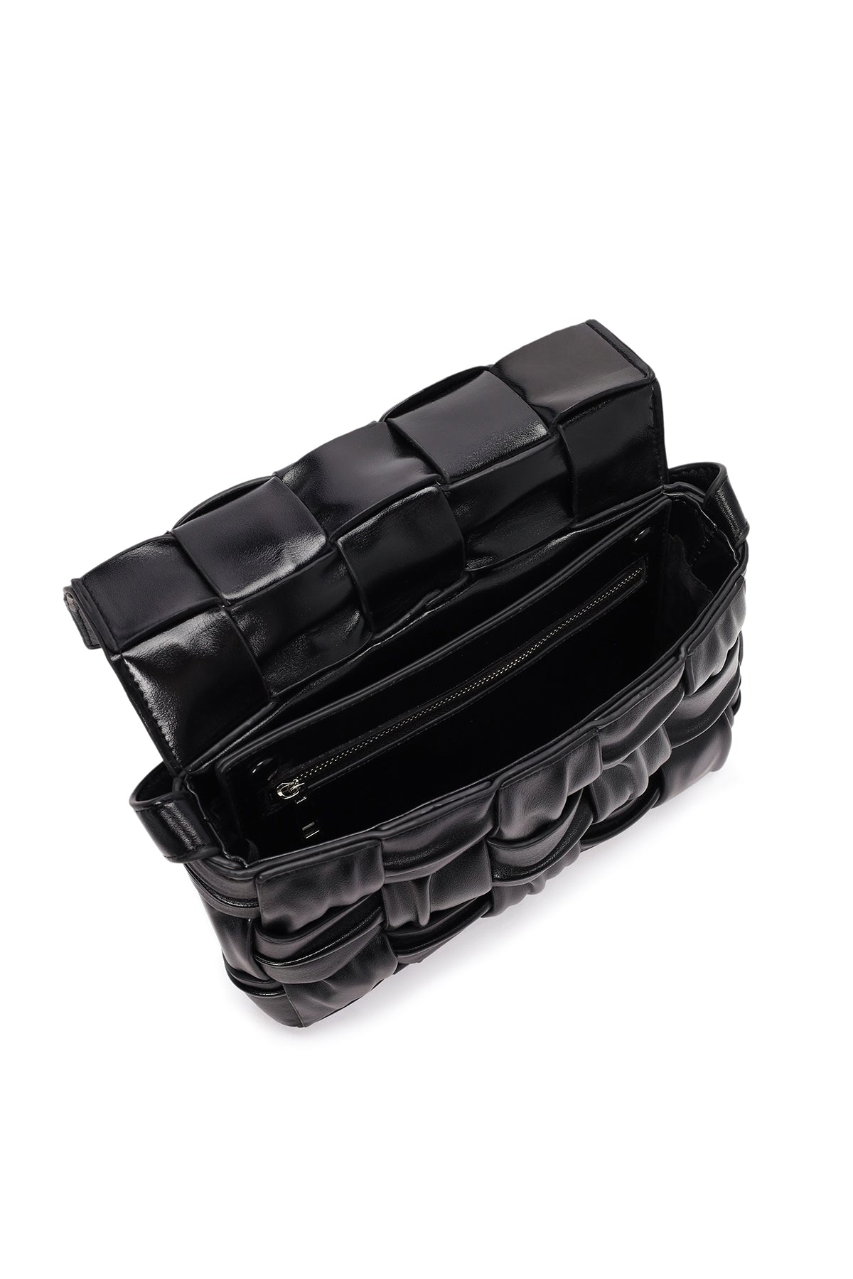 Kadın Siyah Uzun Askılı Çapraz Çanta