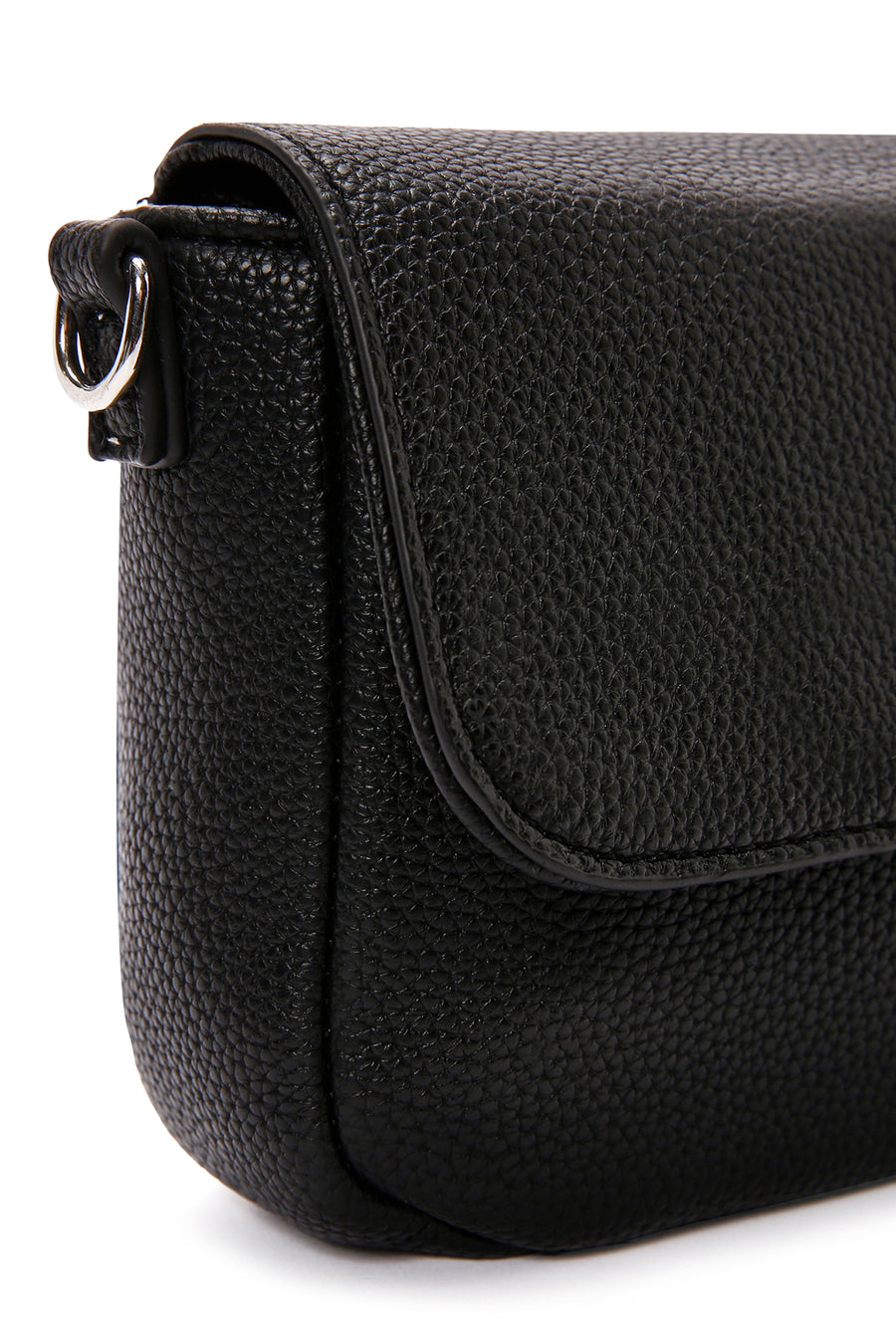 Women's Black Long Strap Shoulder Bag