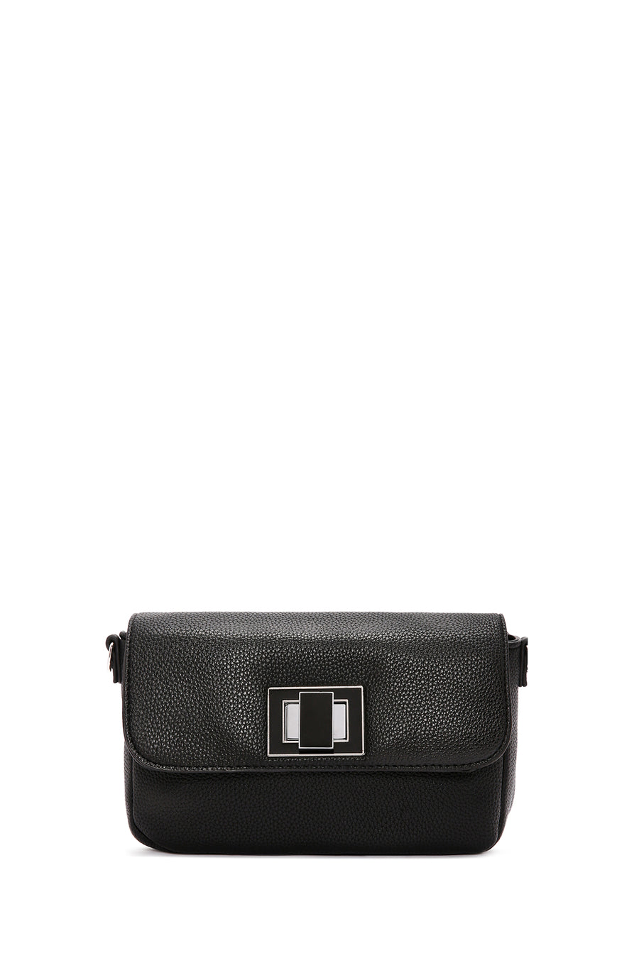 Women's Black Long Strap Shoulder Bag