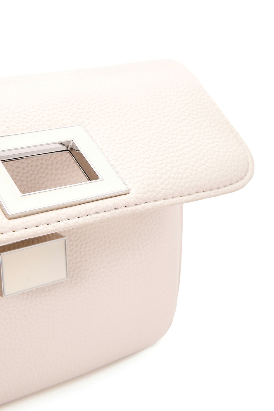 Women's Cream Long Strap Shoulder Bag