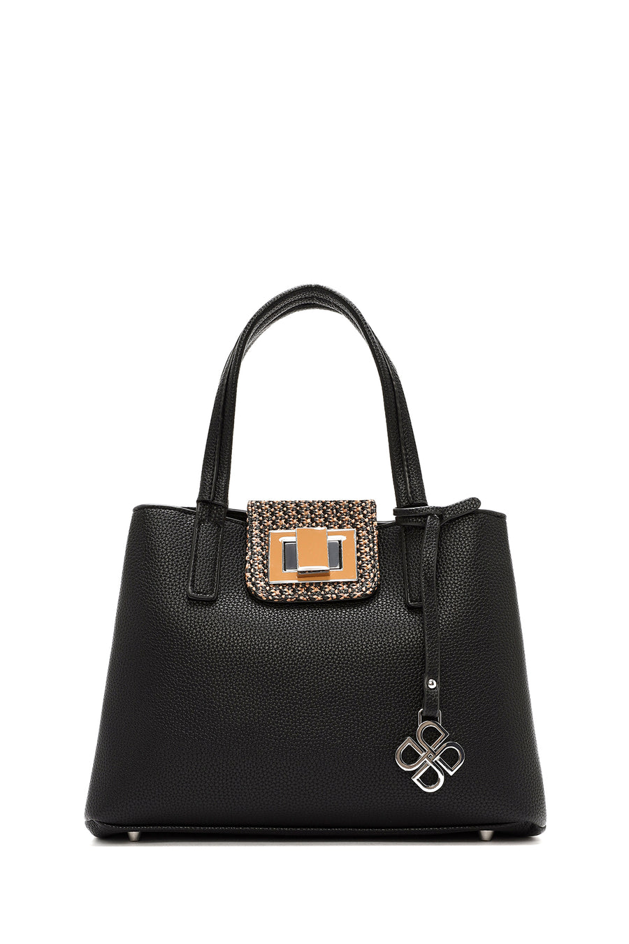 Women's Black Long Strap Casual Shoulder Bag