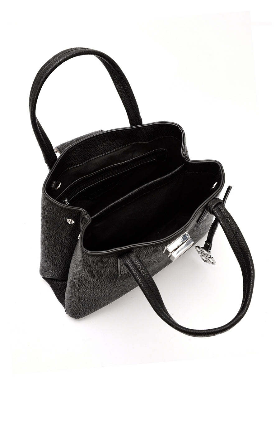 Women's Black Long Strap Casual Shoulder Bag