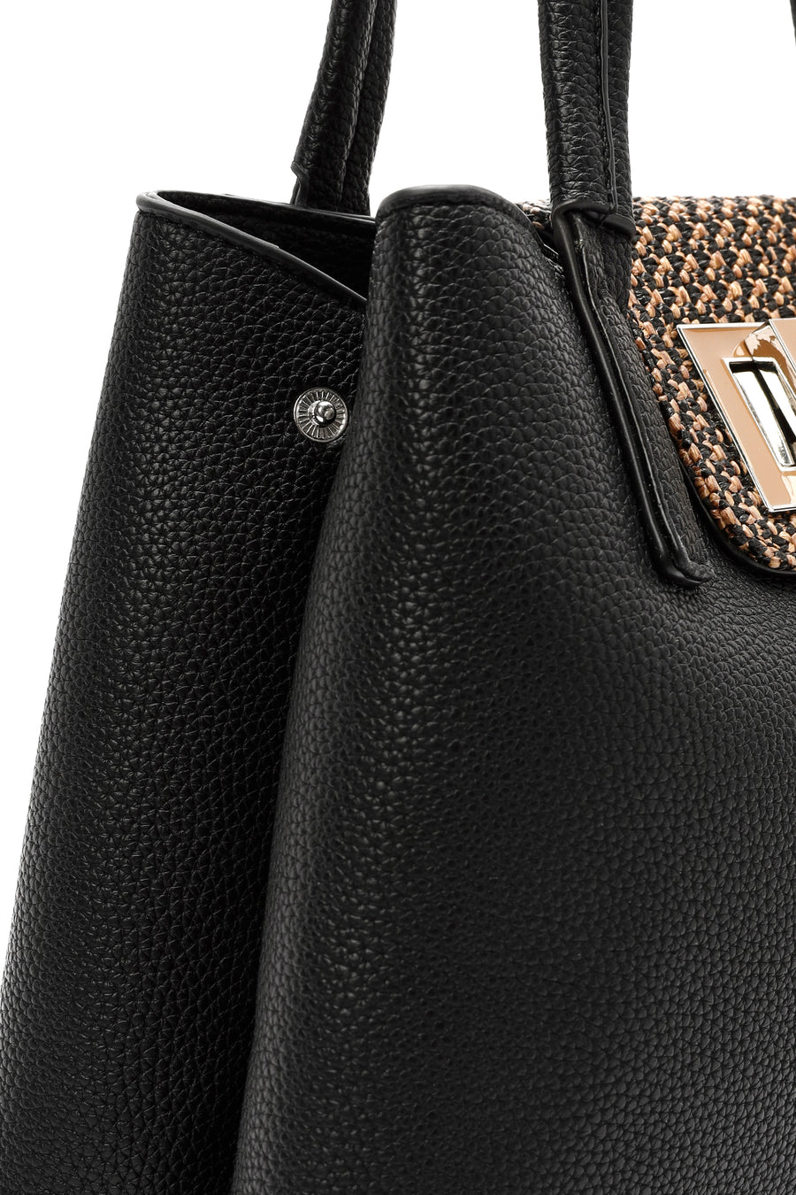 Women's Black Long Strap Casual Shoulder Bag