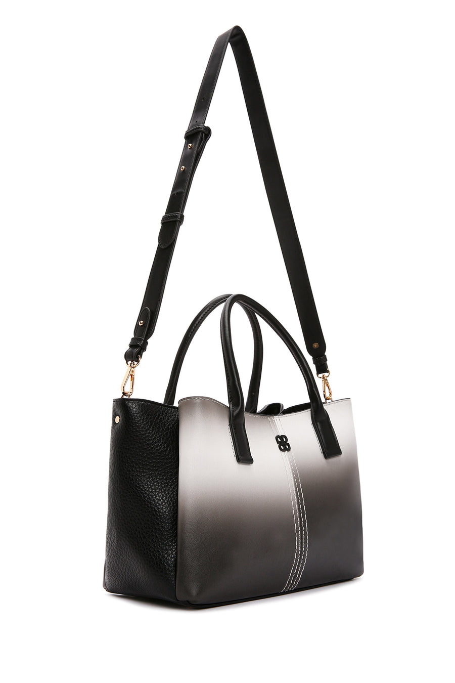 Women's Black Long Strap Shoulder Bag