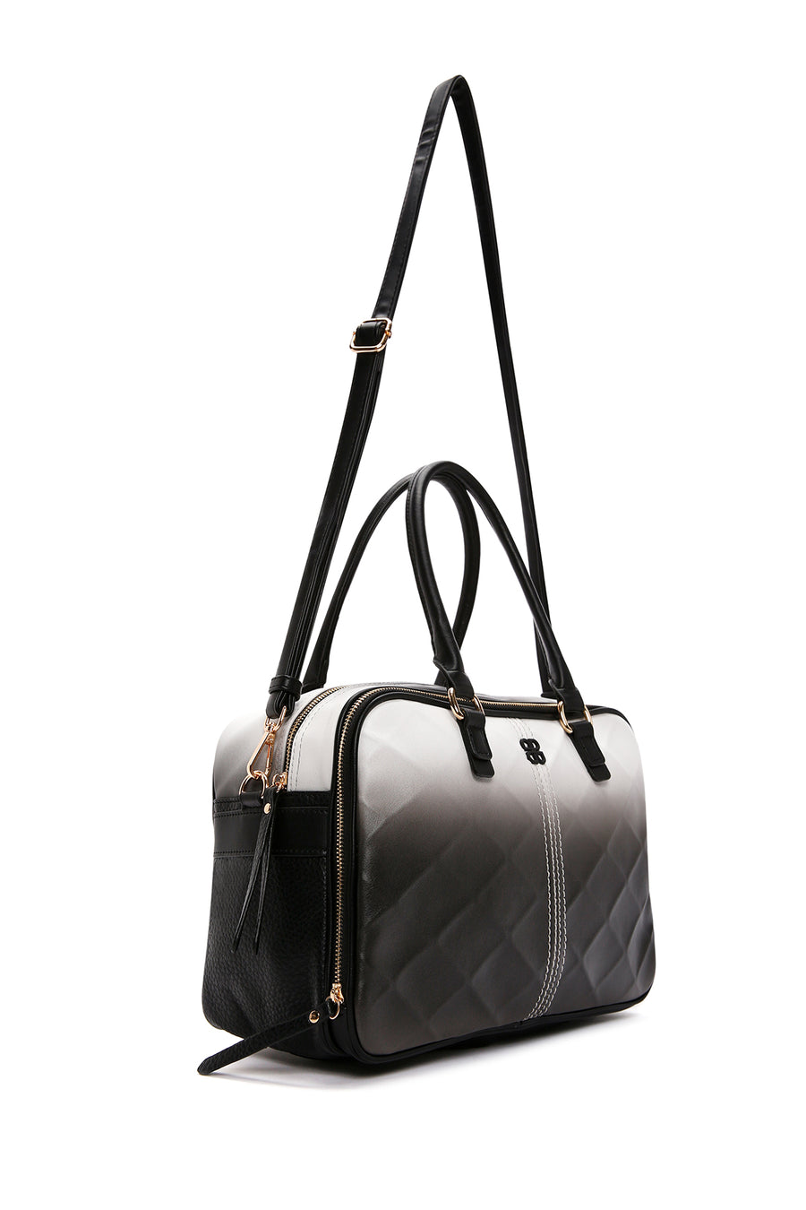 Women's Black Long Strap Shoulder Bag