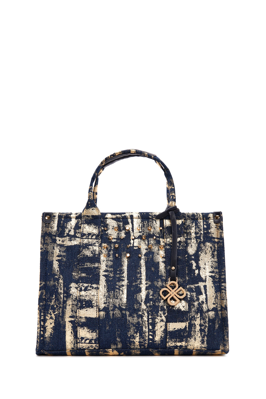 Women's Blue Long Strap Fabric Shoulder Bag