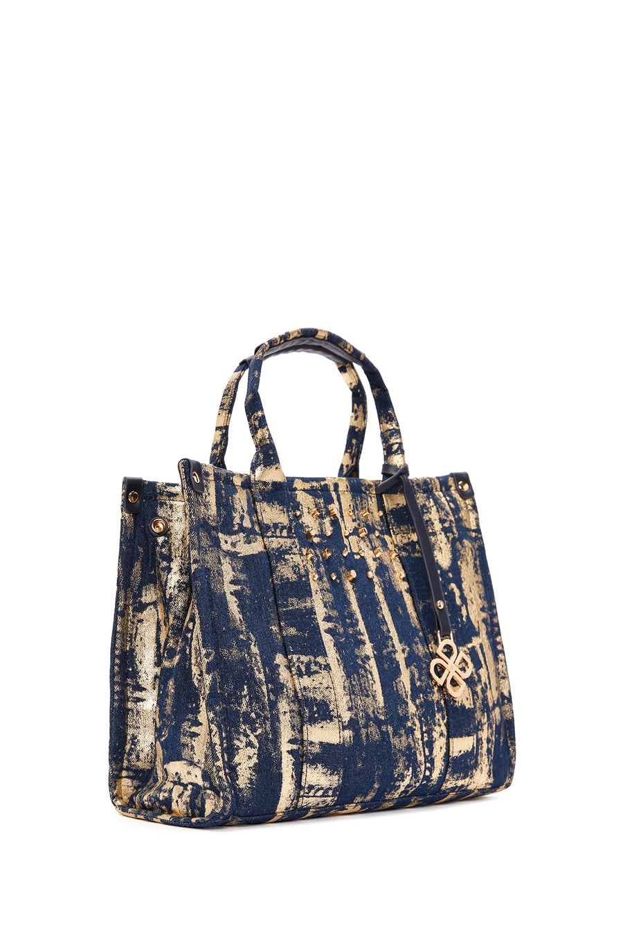 Women's Blue Long Strap Fabric Shoulder Bag