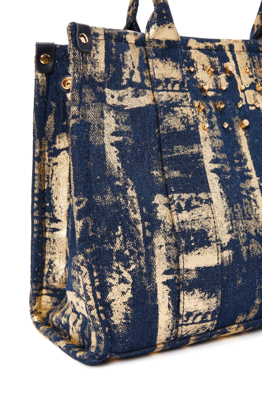 Women's Blue Long Strap Fabric Shoulder Bag