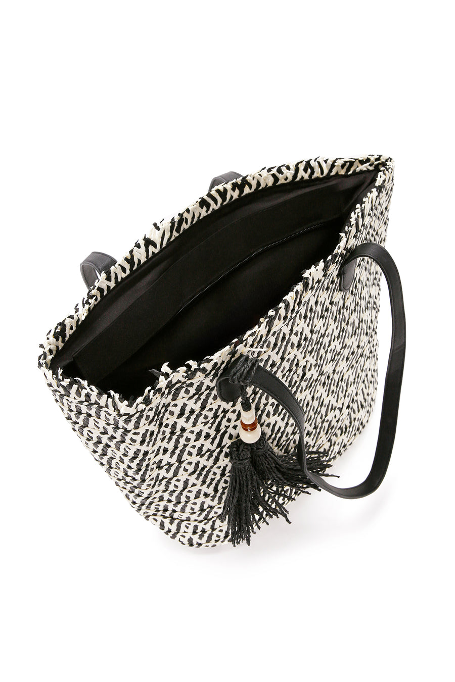 Kadın Bej Hasır Omuz Çantası