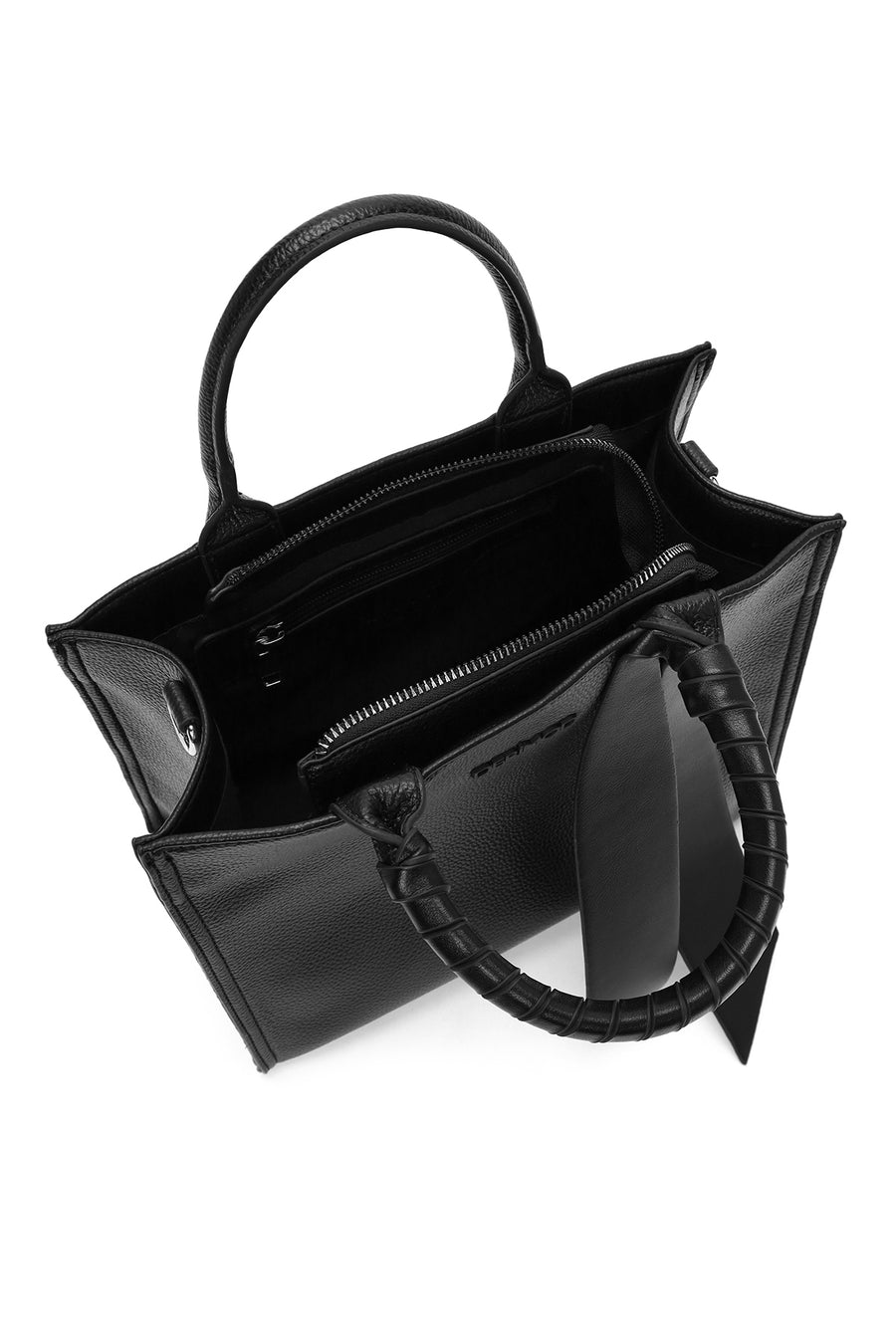 Women's Black Long Strap Shoulder Bag