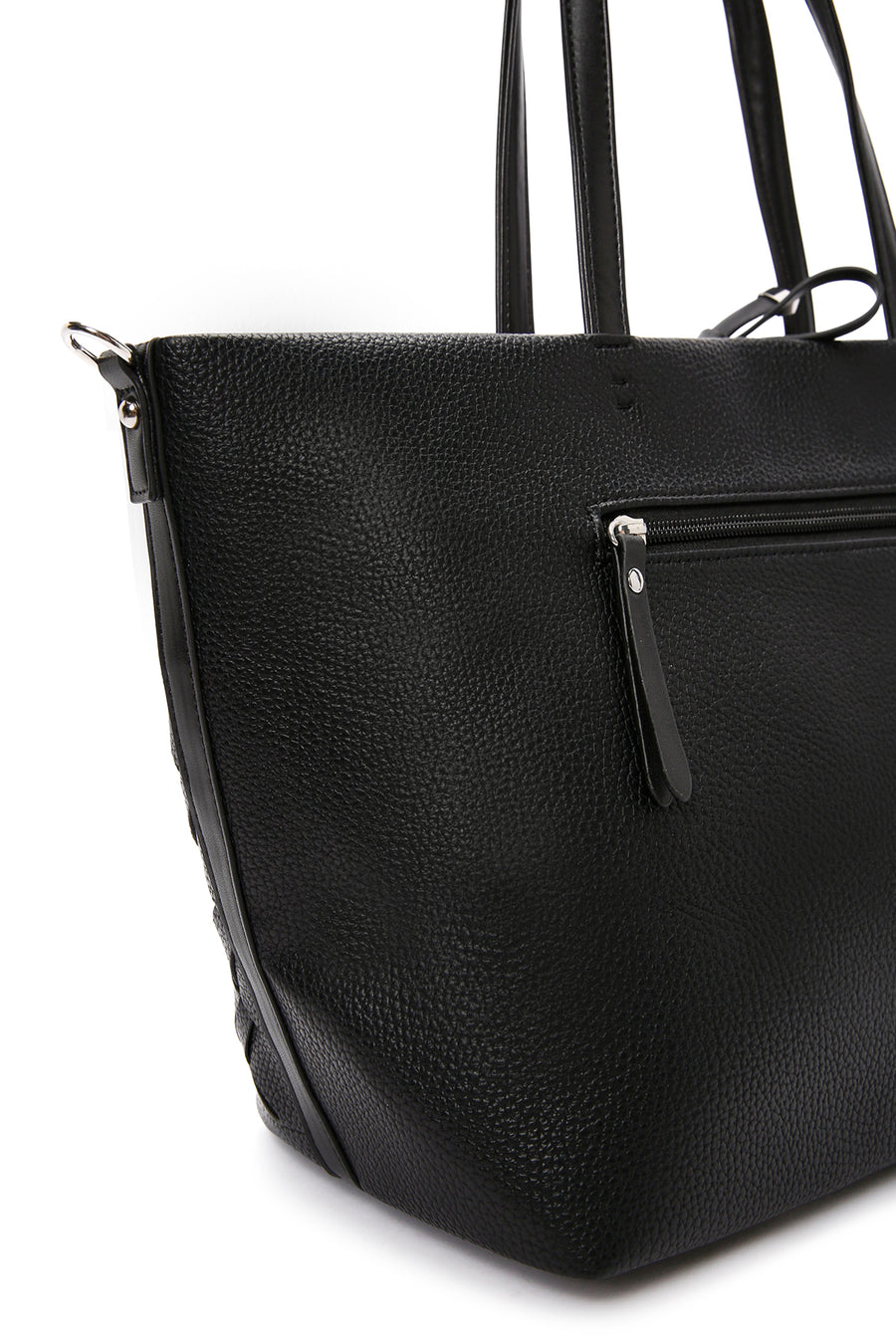Women's Black Long Strap Shoulder Bag