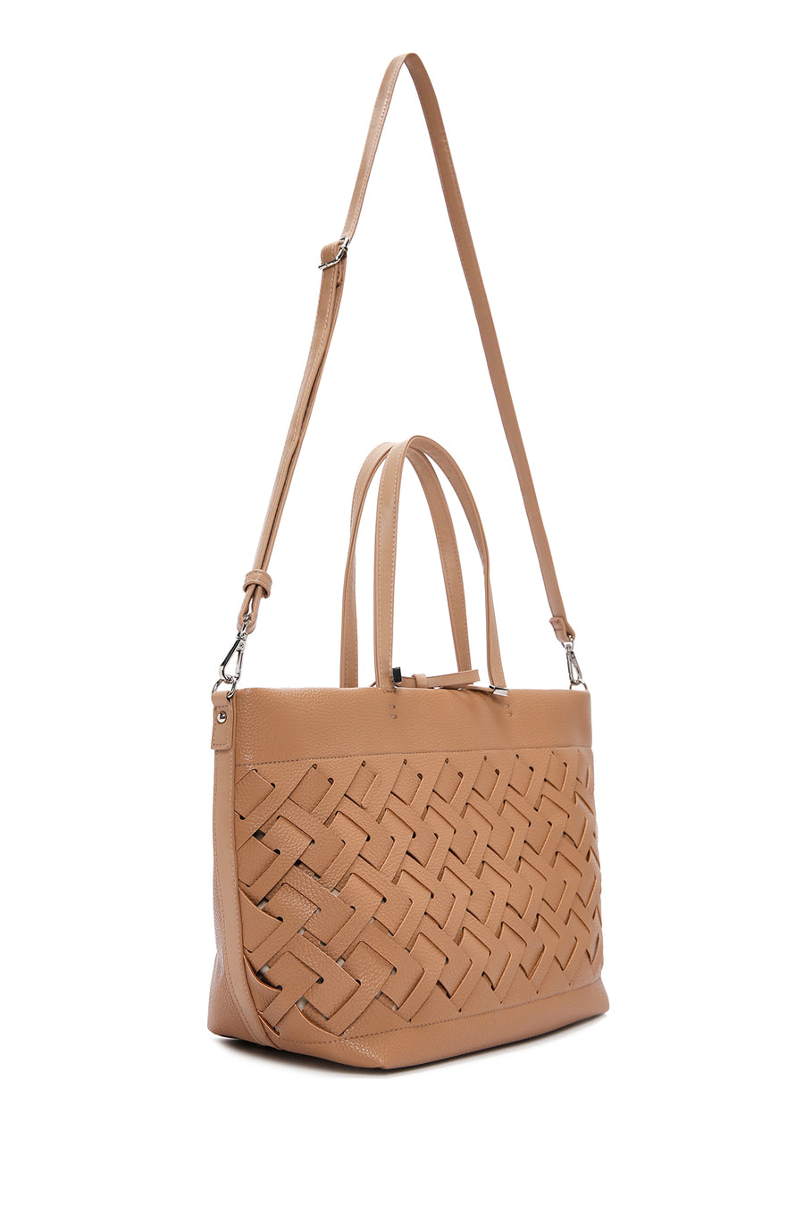 Women's Brown Long Strap Shoulder Bag