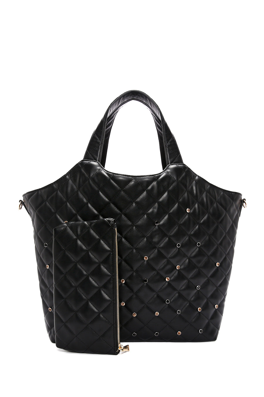 Women's Black Long Strap Shoulder Bag