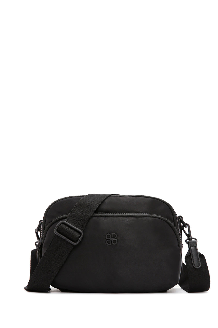 Women's Black Long Strap Fabric Crossbody Bag 24SBD25366F | Derimod