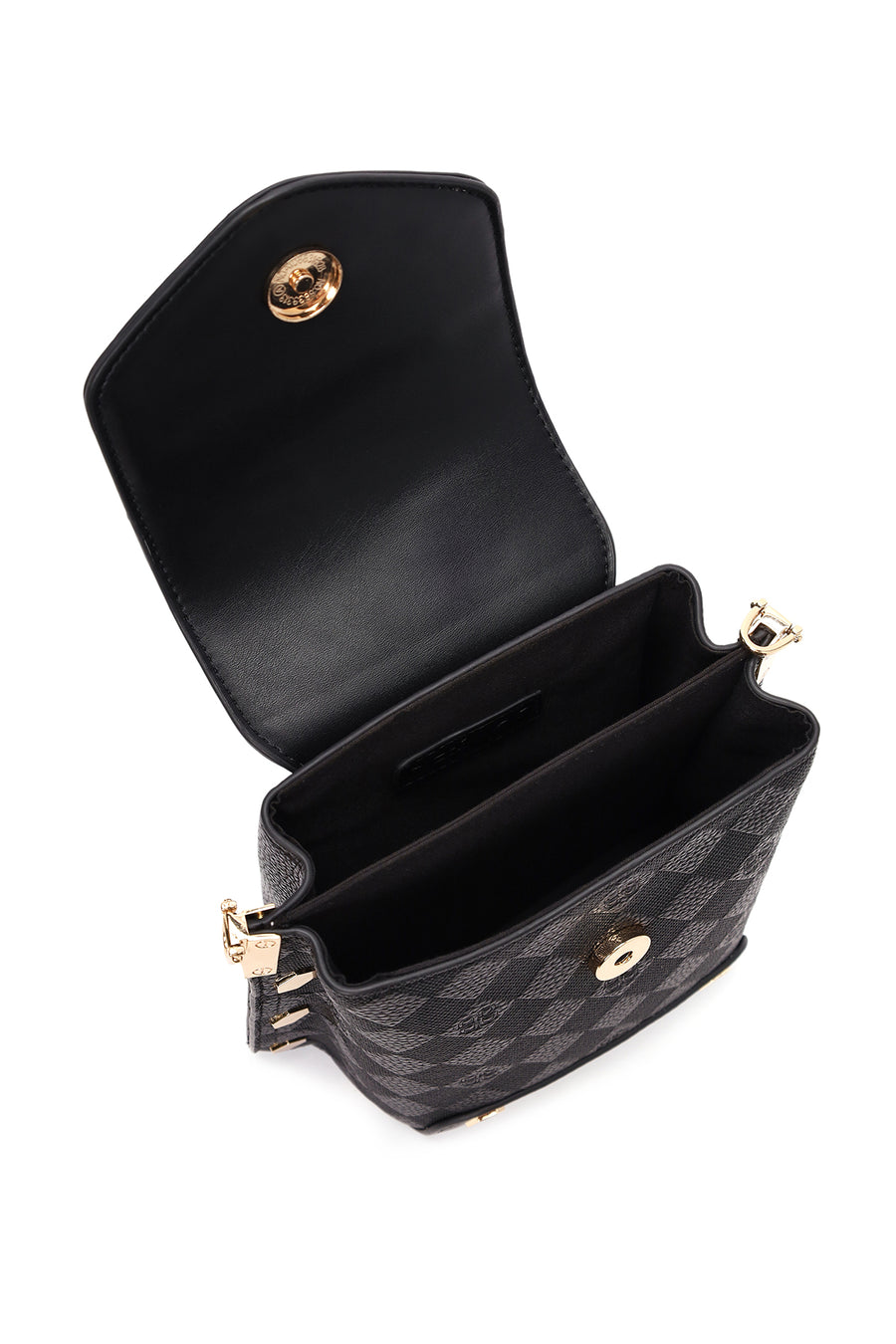 Women's Black Long Strap Shoulder Bag