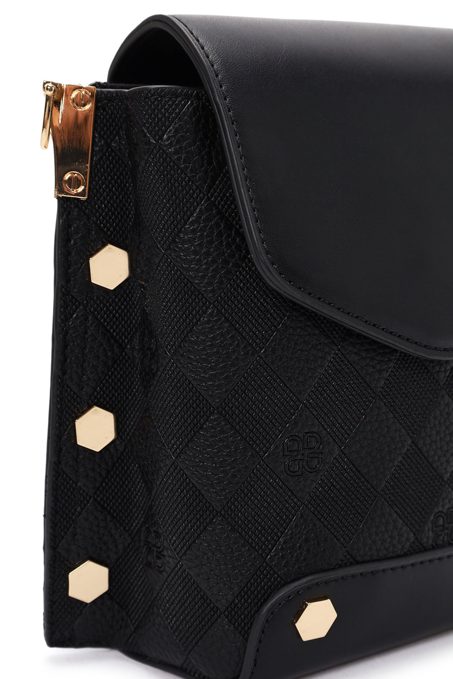 Women's Black Long Strap Shoulder Bag