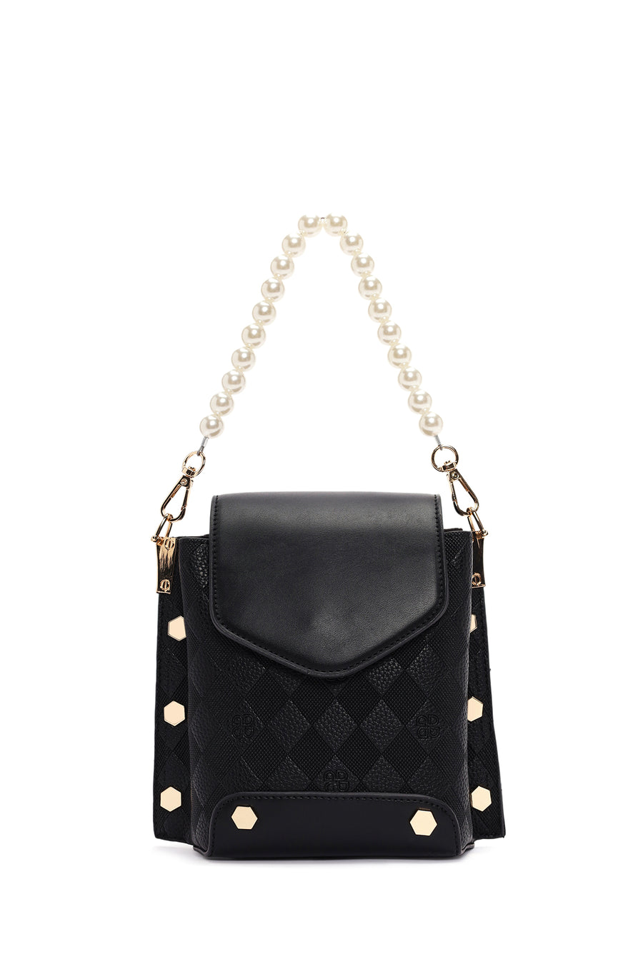 Women's Black Long Strap Shoulder Bag