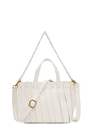 Women's Cream Long Strap Shoulder Bag | Derimod