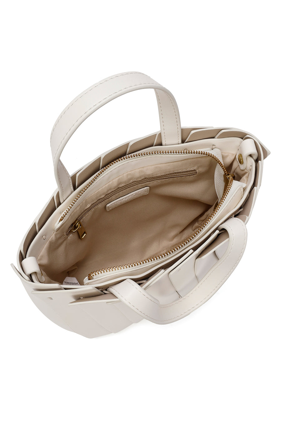Women's Cream Long Strap Shoulder Bag