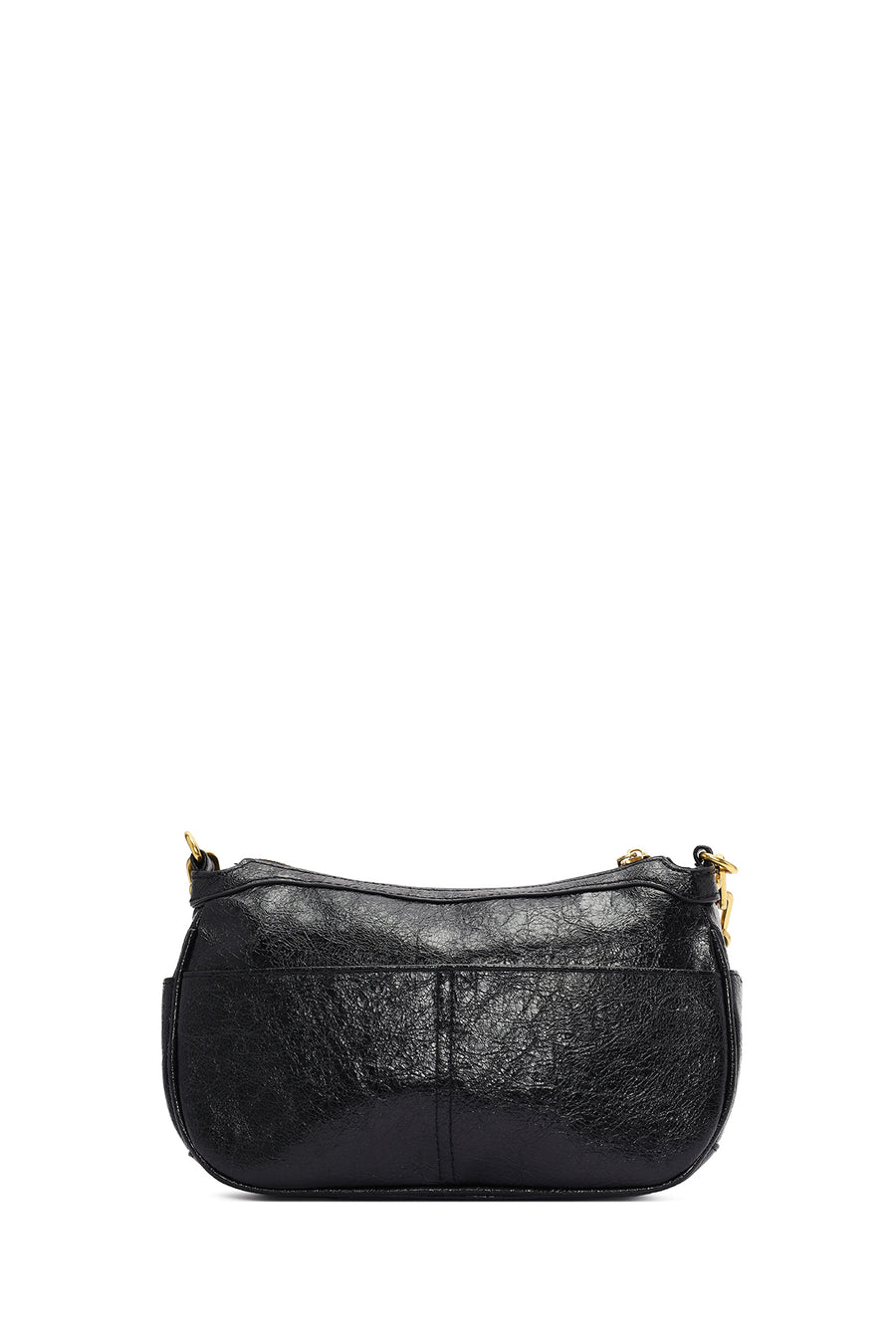 Women's Black Long Strap Shoulder Bag