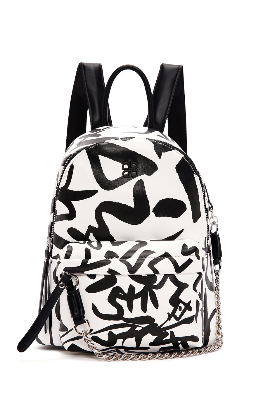 Women's Black Printed Backpack 24SBD256126 | Derimod