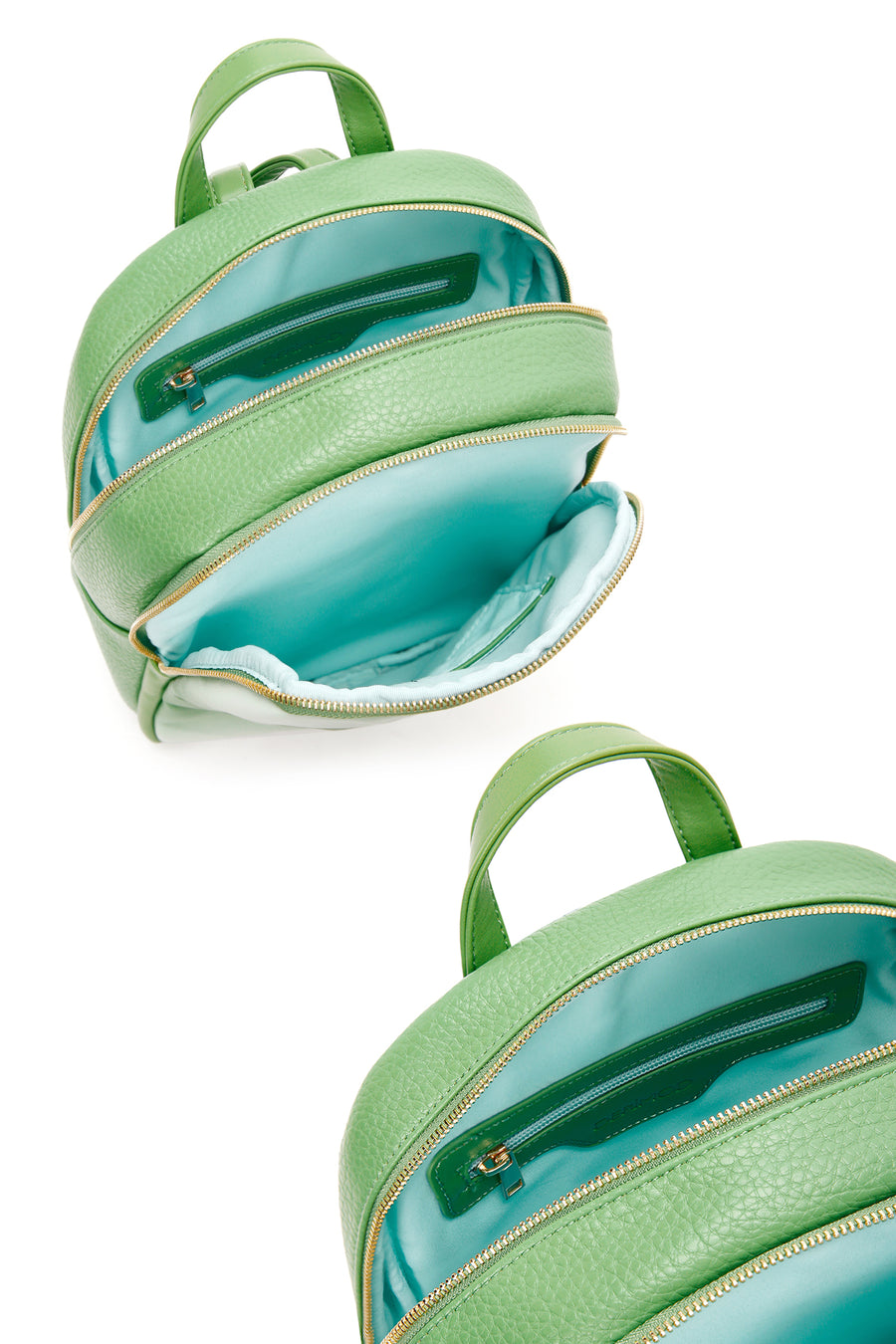 Women Green Backpack