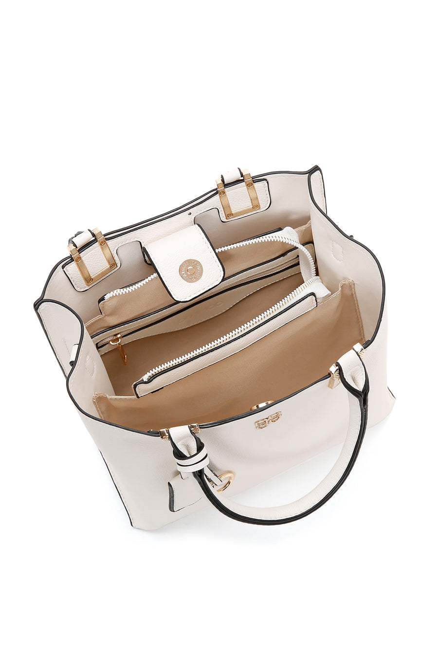 Women's Beige Long Strap Shoulder Bag
