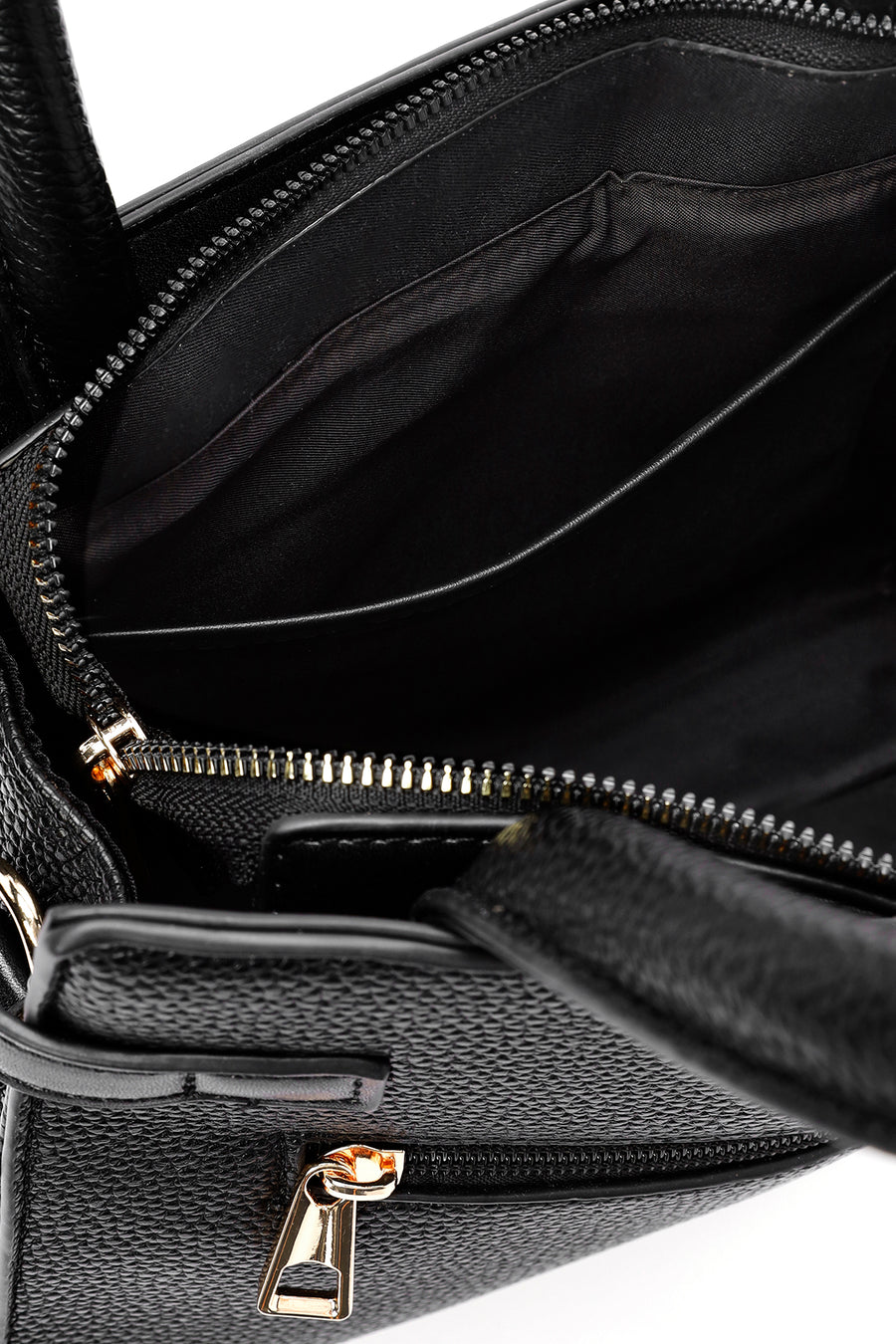 Women's Black Long Strap Shoulder Bag