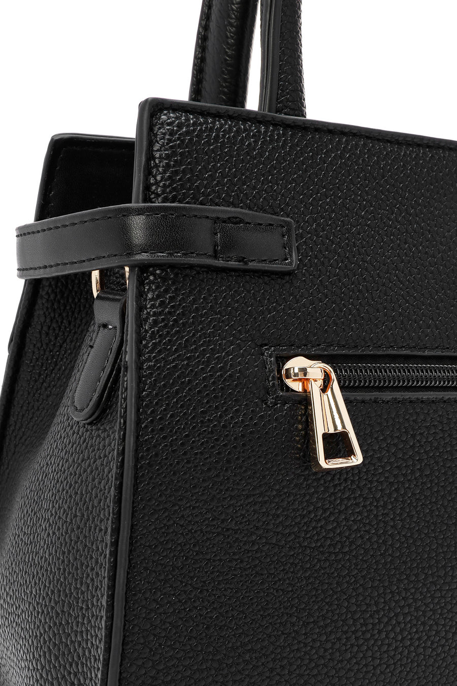 Women's Black Long Strap Shoulder Bag