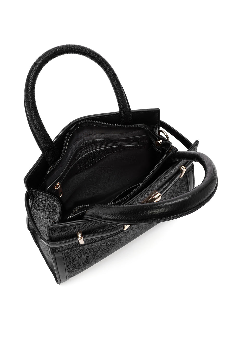 Women's Black Long Strap Shoulder Bag