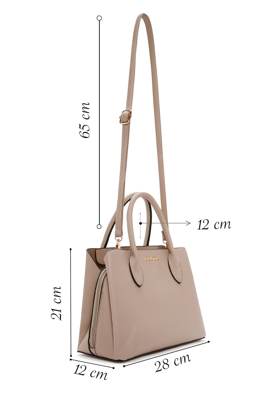 Women's Mink Long Strap Shoulder Bag