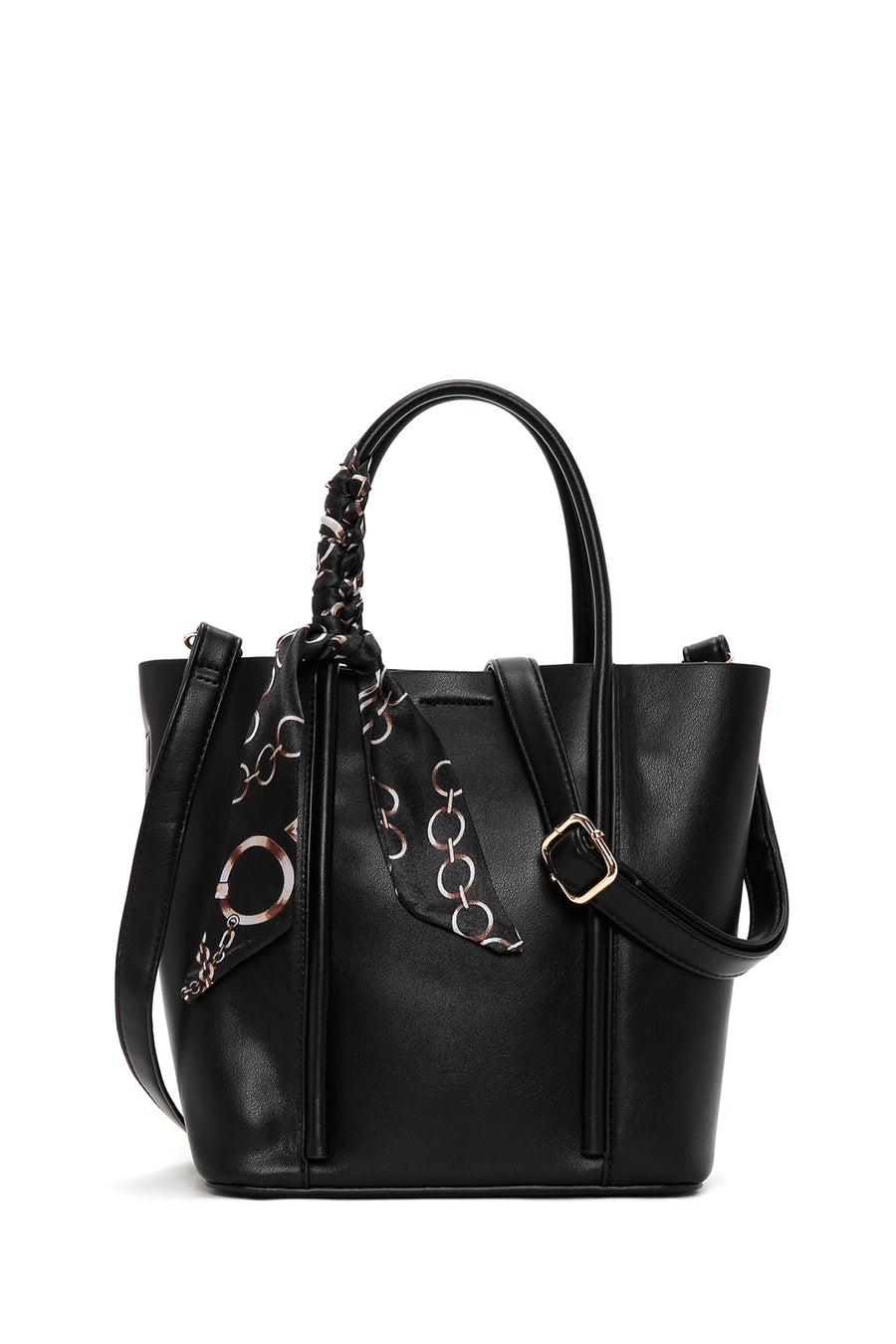 Women's Black Long Strap Shoulder Bag with Accessory Detail 24SBD260918 | Derimod