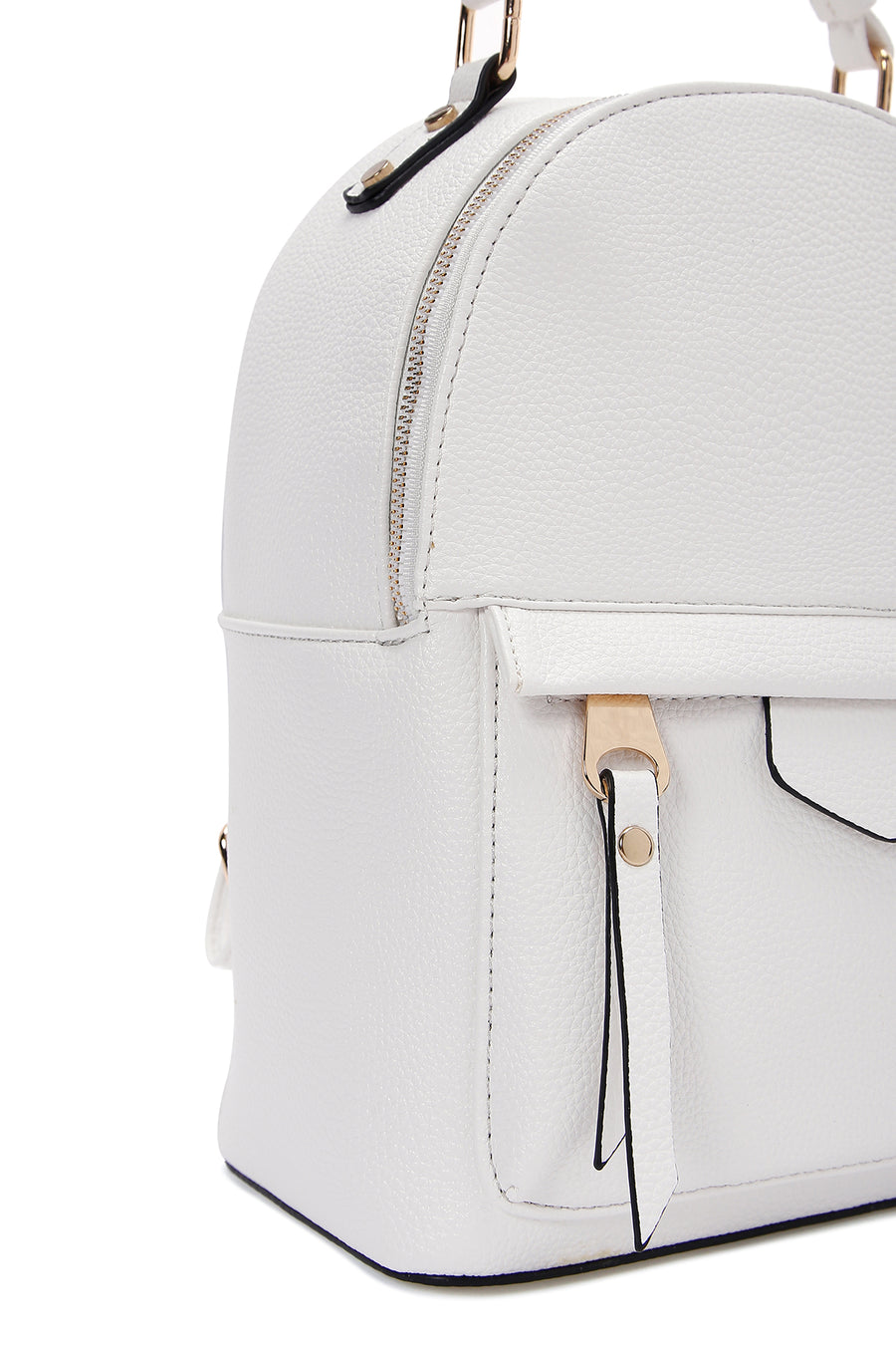 Women's White Backpack