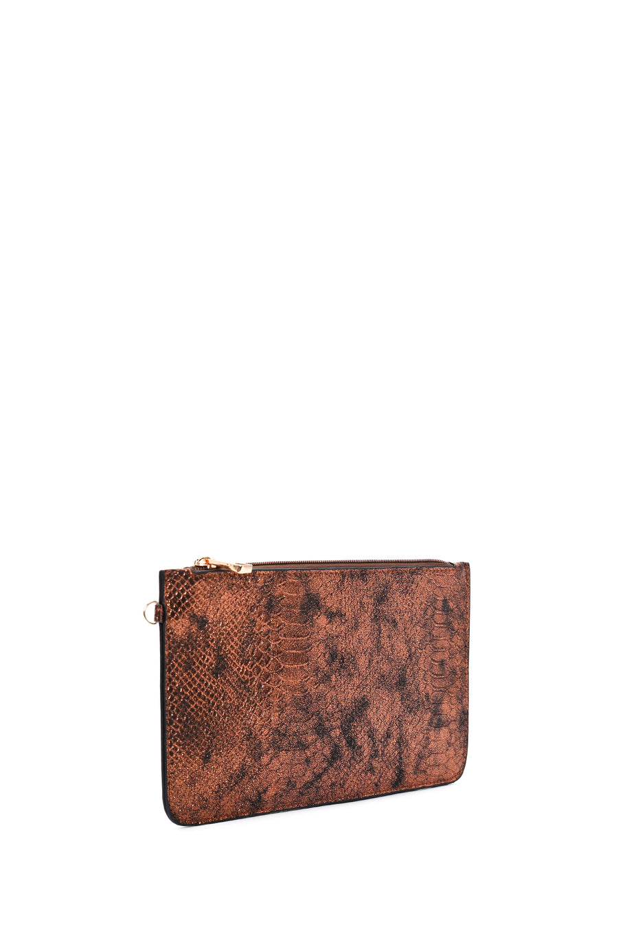 Women's Bronze Knit Shoulder Bag