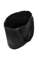 Kadın Siyah Uzun Askılı Örgü Omuz Çantası | Derimod