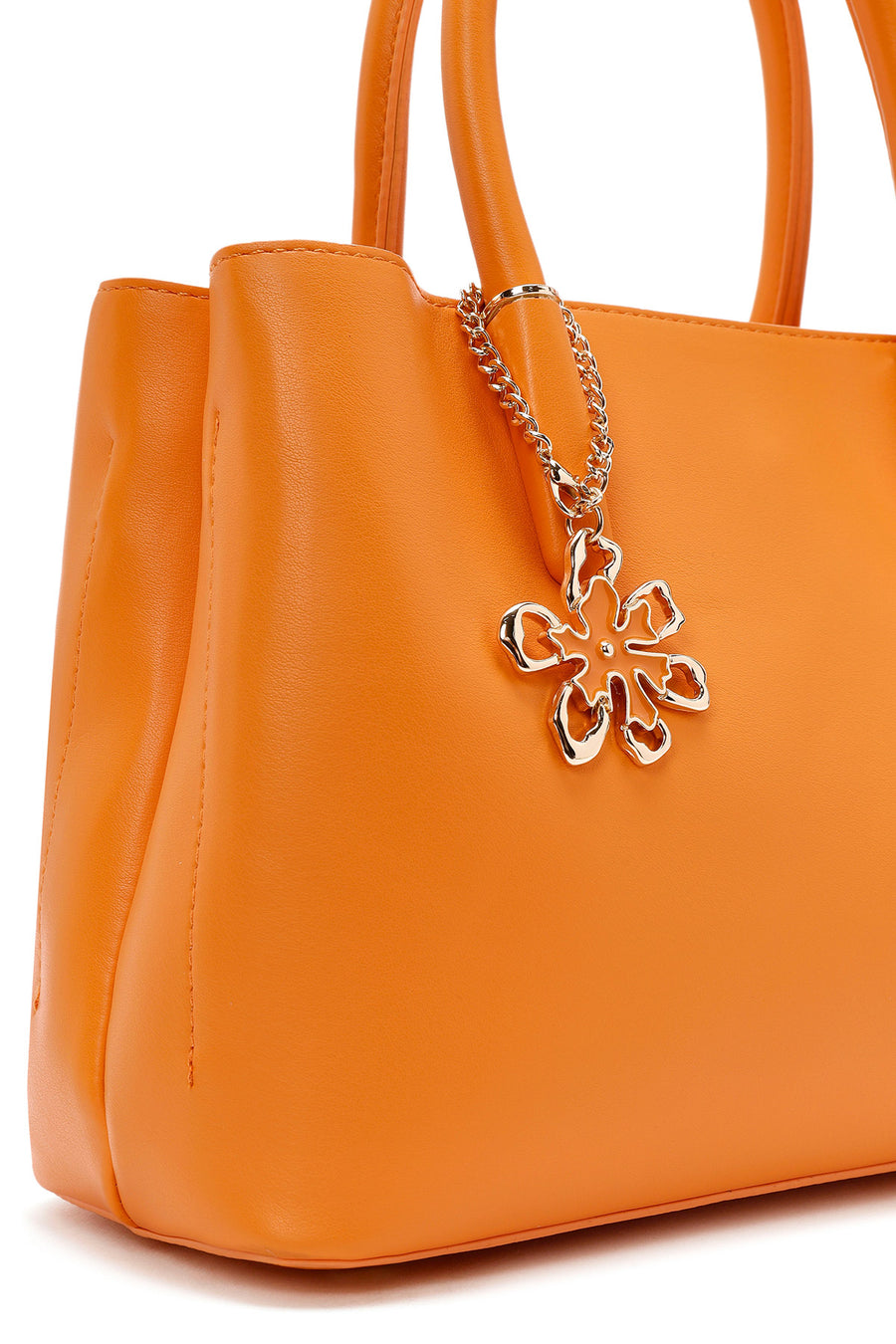 Women's Orange Long Strap Shoulder Bag