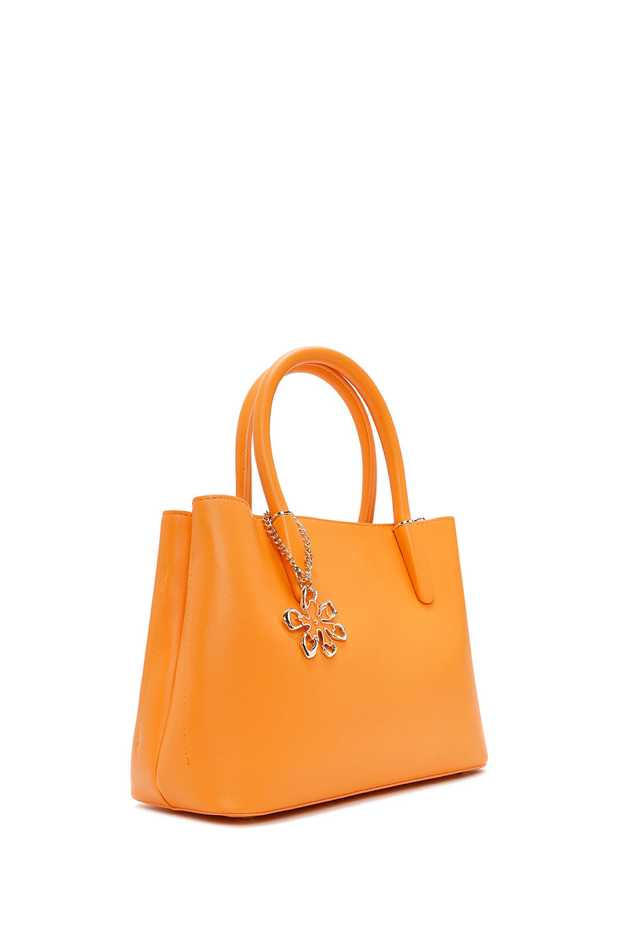 Women's Orange Long Strap Shoulder Bag
