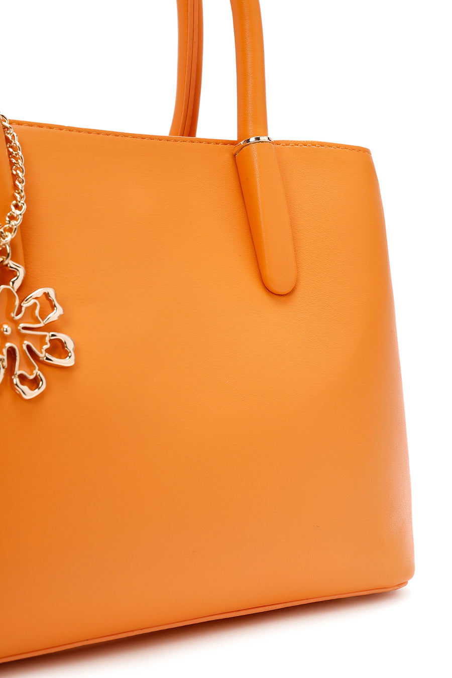 Women's Orange Long Strap Shoulder Bag
