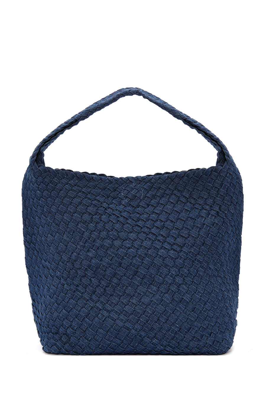 Women's Blue Long Strap Fabric Shoulder Bag