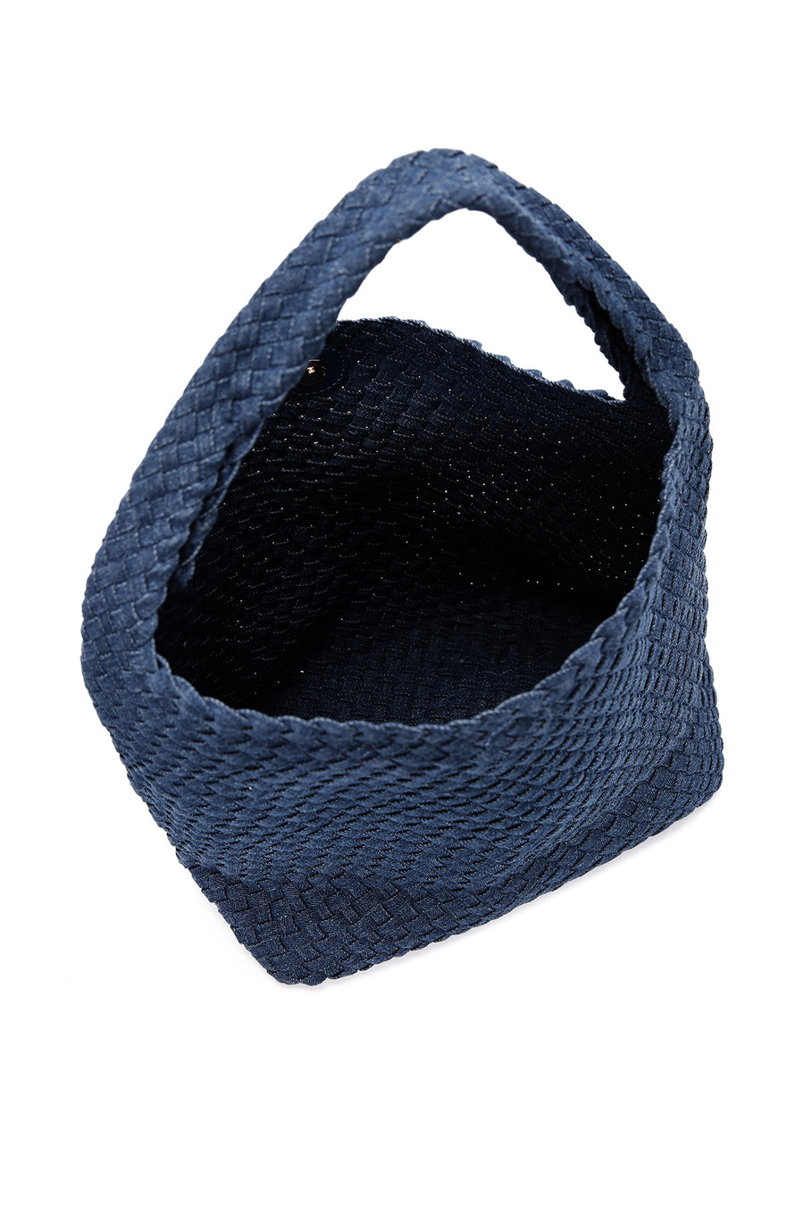 Women's Blue Long Strap Fabric Shoulder Bag