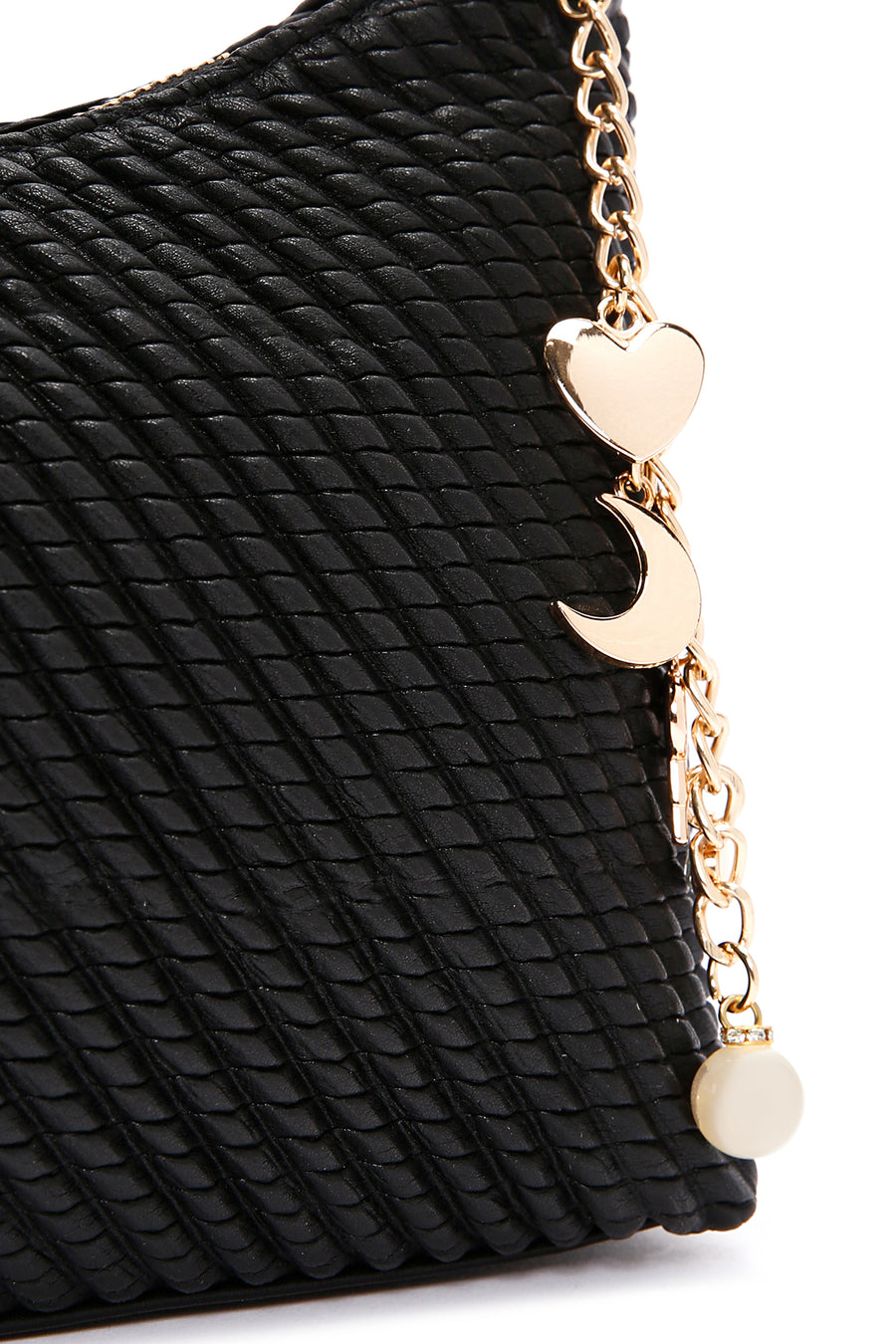 Women's Black Shoulder Bag