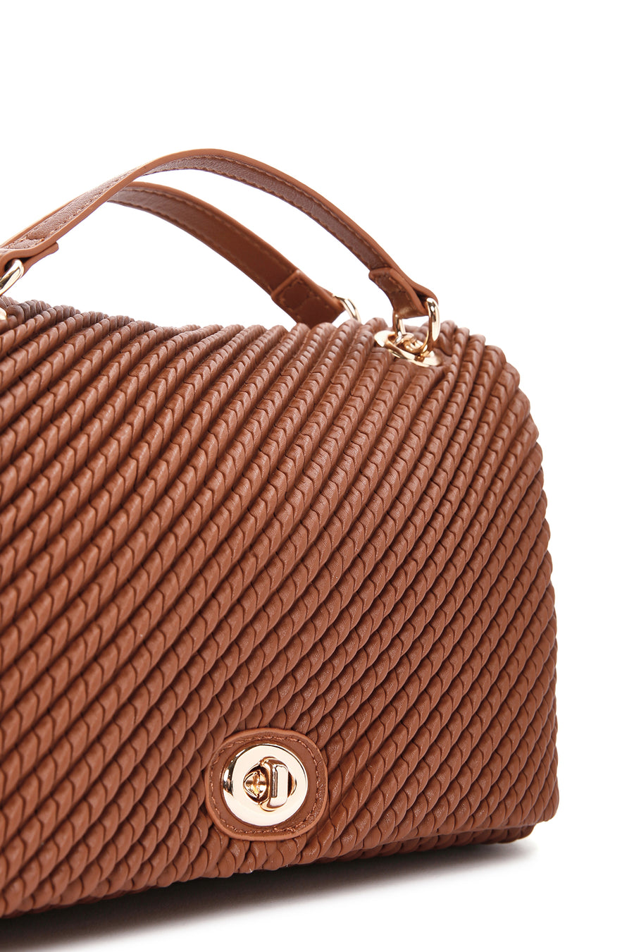 Women's Tan Long Strap Shoulder Bag